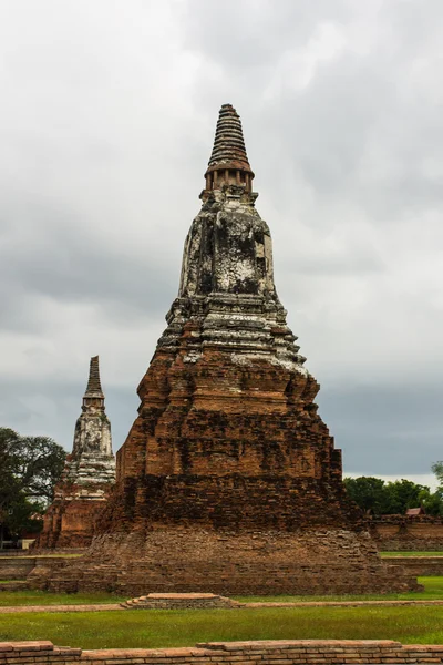 Wat Chai Watthanaram tempel in ayutthaya — Stockfoto