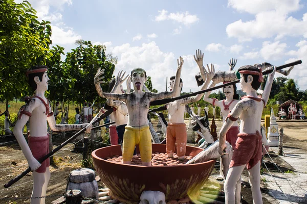 The Art of hell , Thai Style — Stock Photo, Image