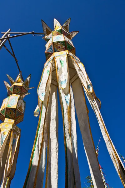 Lanna lanterns, and Tung — Stock Photo, Image