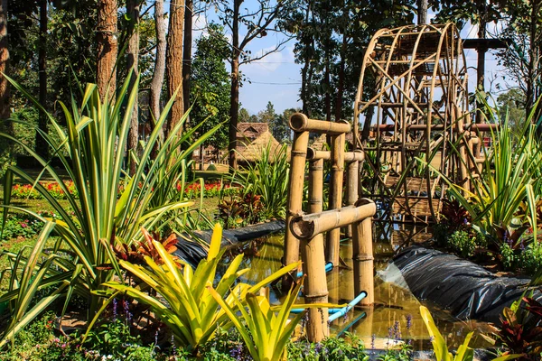 Turbinenbewässerung, Muangkan Thailand — Stockfoto