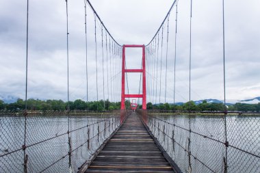 halat köprü, ping nehir tak Tayland