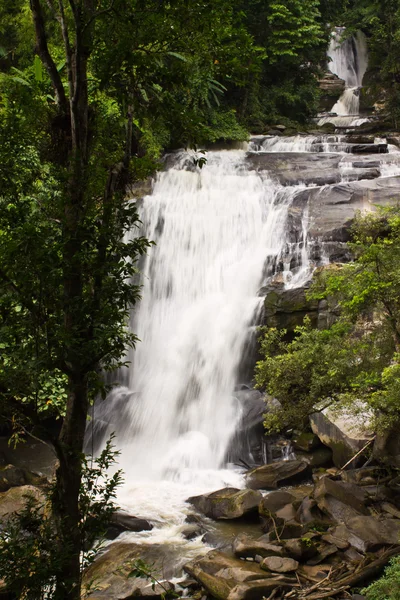 Sirithan Waterfall in Chiangmai — Stock Photo, Image