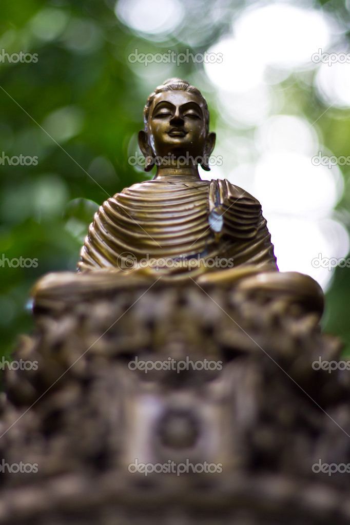 Buddha statue in Wat Umong