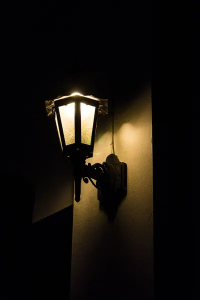 Luz en la noche — Foto de Stock