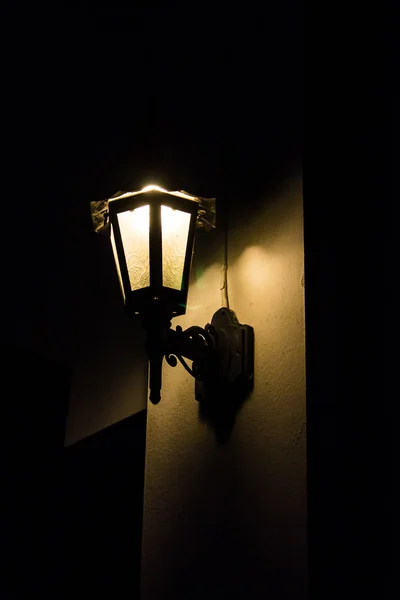 Licht 's nachts Rechtenvrije Stockfoto's