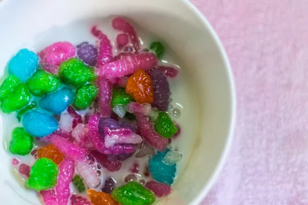 Asien dessert cendol, salt deg — Stockfoto