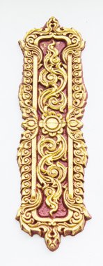 çerçeve alev desen, Tay Sanat