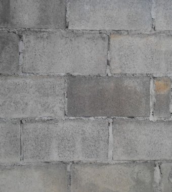 Çimento blok duvar doku
