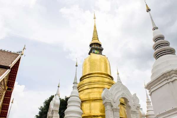 Pagoda at Wat Suan Dok in Chiang Mai, Thailand — Stock Photo, Image