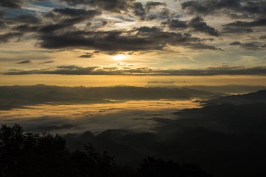 Doi Luang Chiang Dao ile Puslu Deniz, Wian 'daki Doi Barajını görün