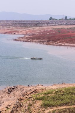 chiangmai, Tayland mae ngad Barajı yelkenli gemi