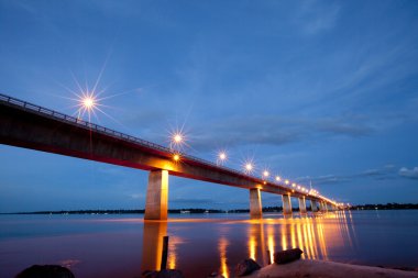 mekong Nehri Köprüsü. Tay-lao dostluk Köprüsü, Tayland