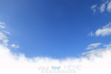 Mavi Gökyüzü Bulutları 