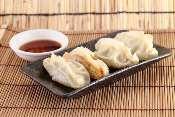 Dumplings japoneses Fotografias De Stock Royalty-Free