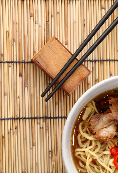 Ramen noodles Ιαπωνικά τροφίμων — Φωτογραφία Αρχείου