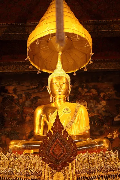 Bouddhas. Wat Pho, Bangkok, Thaïlande — Photo