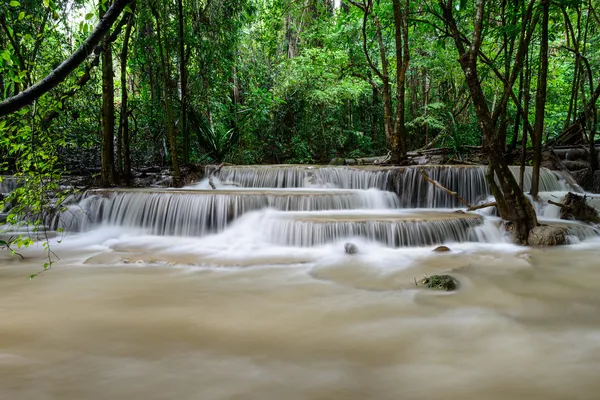 Hauy mae kamin şelale, kanchanaburi, Tayland — Stok fotoğraf