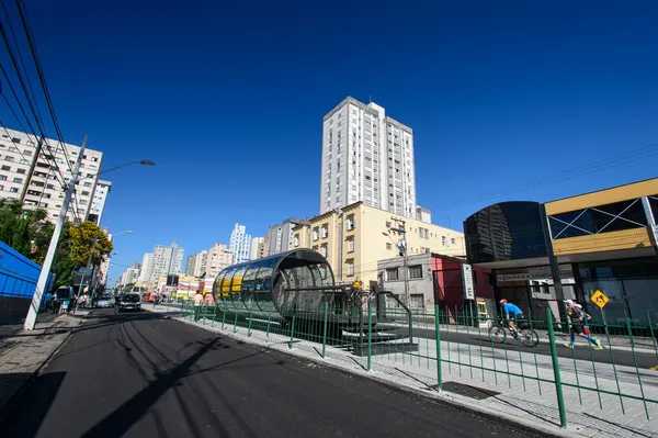 Şehir Curitiba, Brezilya 