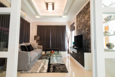 modern oturma odası