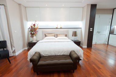 modern yatak odası iç 