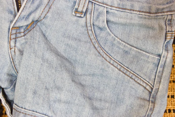 Jeans ficka bakgrund — Stockfoto