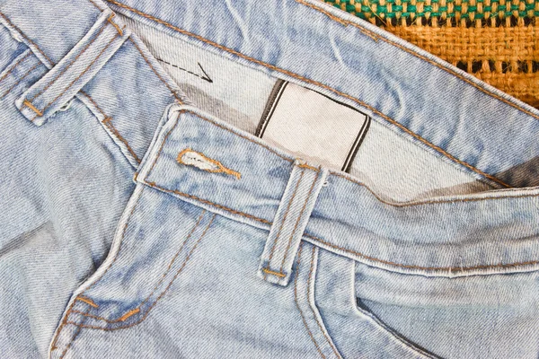 Jeans ficka bakgrund — Stockfoto