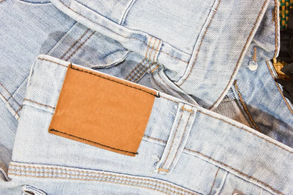 Jeans pocket background — Stock Photo, Image