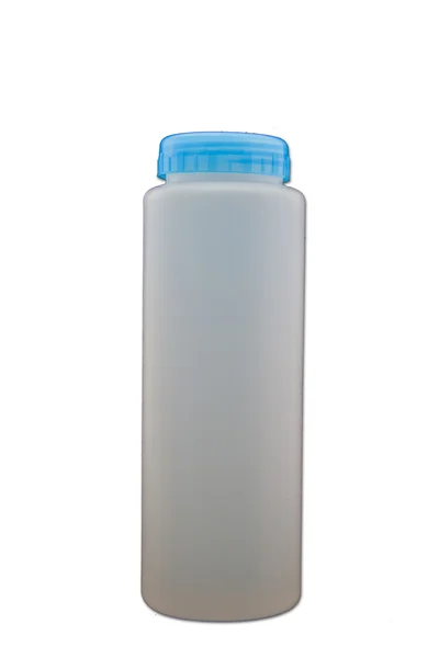 Butelka wody na tle izolat — Zdjęcie stockowe