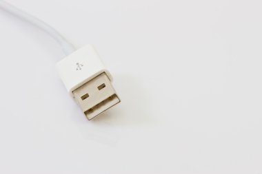 beyaz izole usb