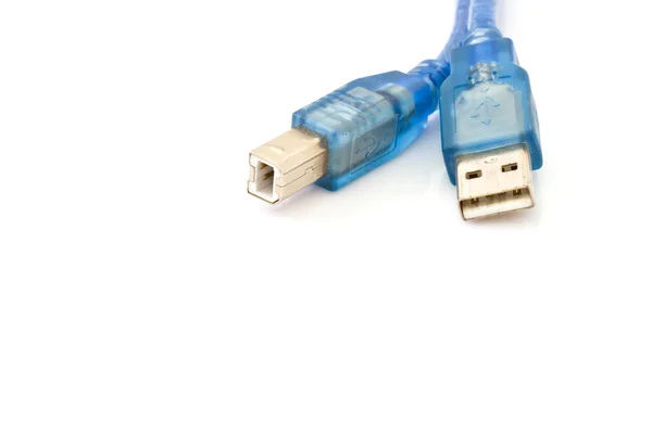 USB geïsoleerd op wit — Stockfoto