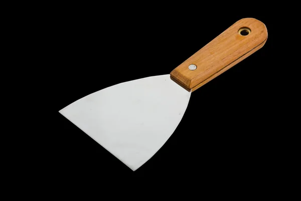 Bıçak siyah arkaplanda — Stok fotoğraf
