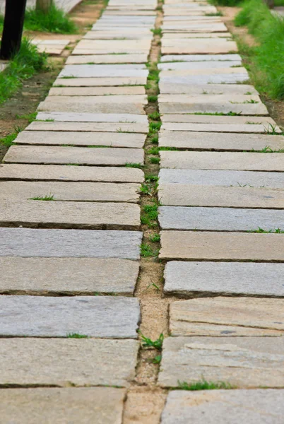 Stone walkway