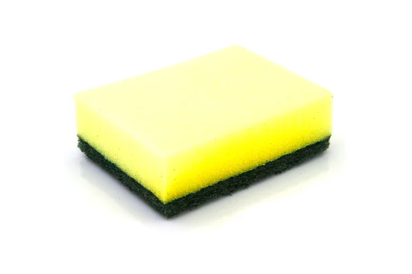 Detergents, household cleaning sponge for cleaning — Stock Photo, Image