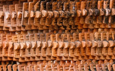 eski tuğla duvar arkaplanı 