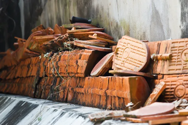 Oude baksteen muur achtergrond — Stockfoto