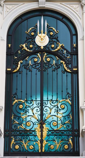 Puerta de entrada de un tradicional — Foto de Stock