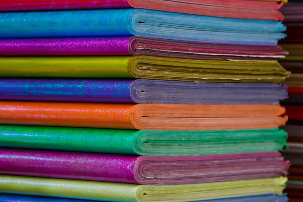 Gekleurd papier — Stockfoto