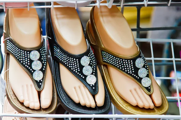 Close-up image of women's shoes — Stock Photo, Image