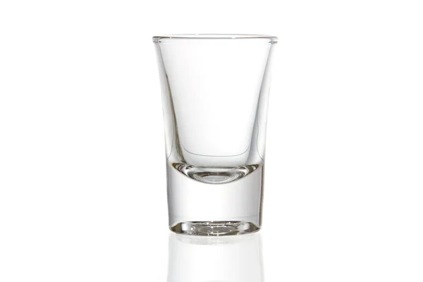 Pustej szklanki. na białym tle — Zdjęcie stockowe