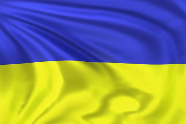 Ukraina flagga — Stockfoto