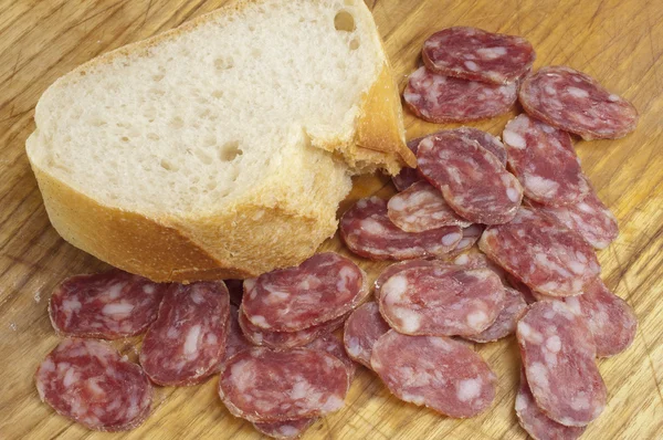 Dry sausage — Stock Photo, Image