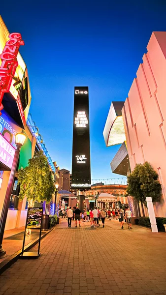 Las Vegas Set 2018 Linq Corridor Entrar Las Vegas Casino — Fotografia de Stock