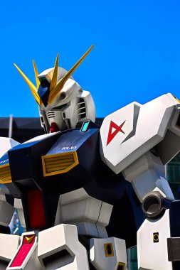 Osaka, Japan - Aug 29 ,2022 - 3.8 ft size GUNDAM RX-93 at GUNDAM NEXT FUTURE in GRAND FRONT OSAKA