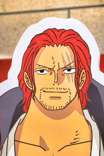 Osaka Japão Setembro 2022 Foto Personagens Anime Shanks One Piece — Fotografia de Stock