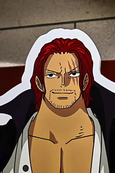 오사카 Sep 2022 Photo Anime Characters Shanks One Piece Film — 스톡 사진