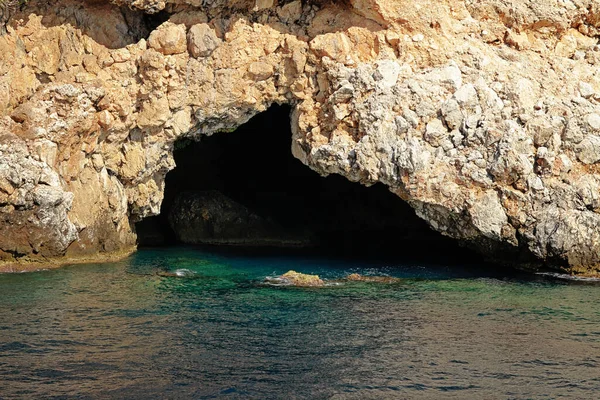 Beautiful View Grottoes Sea — Foto Stock