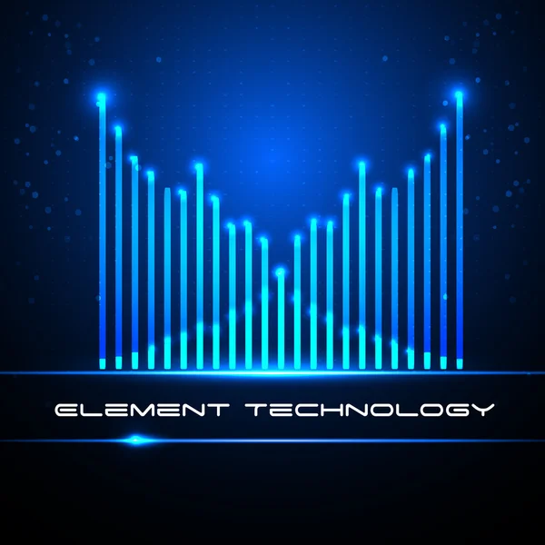 Equalizer voor uw bedrijf. — Stockvector