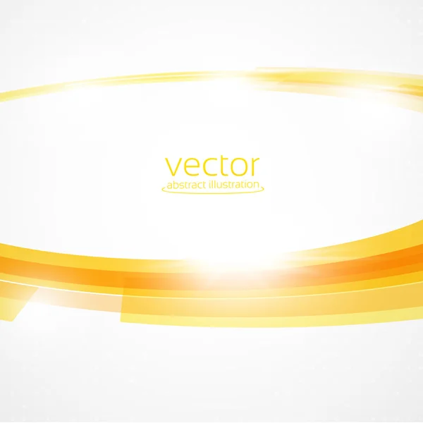 Yellow abstract background for your business presentation — Stock Vector