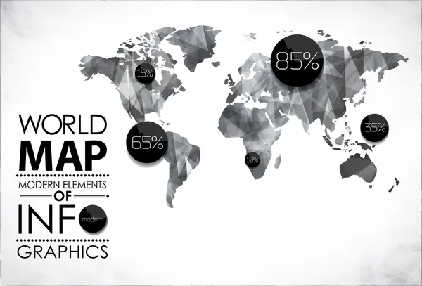 Moderne elementen voor info graphics — Stockvector