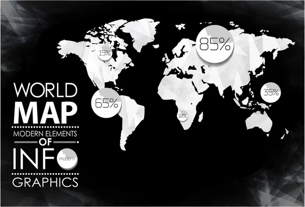 Éléments modernes d'infographie — Image vectorielle